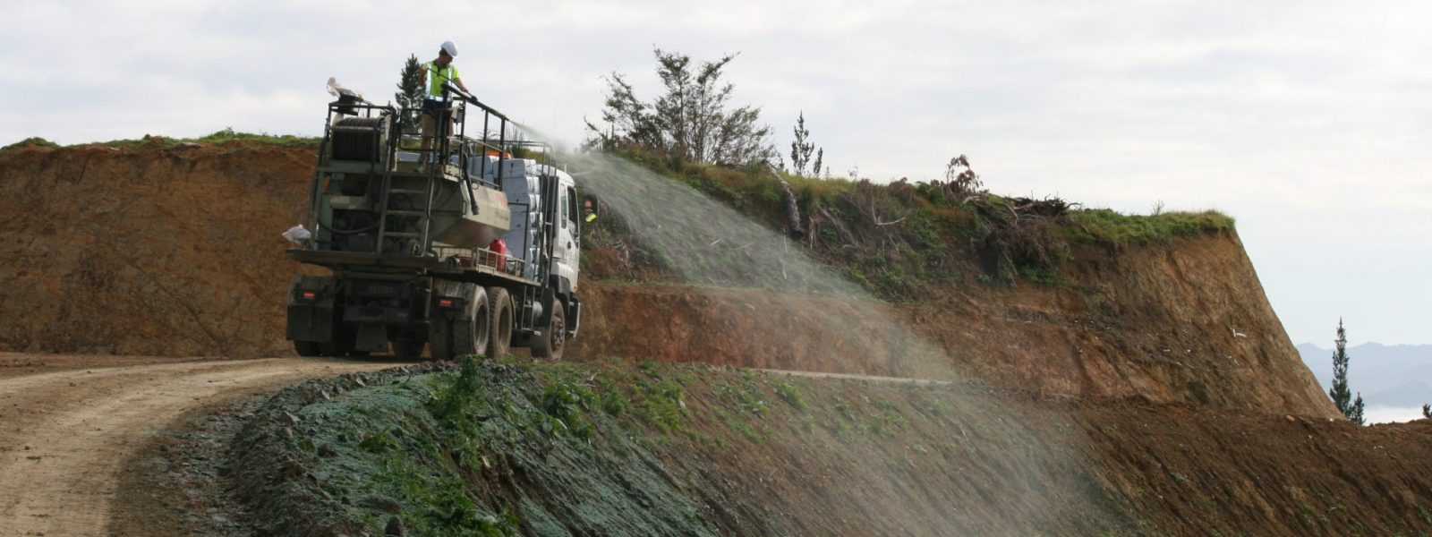 Hydro-seeding lijmen
